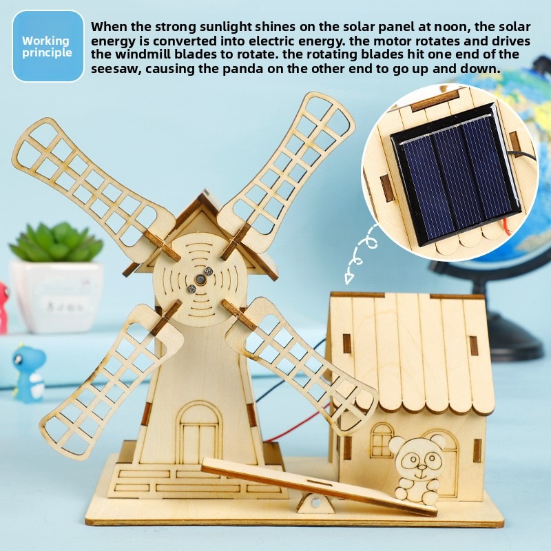 Science Max - Casas con forma de molino de