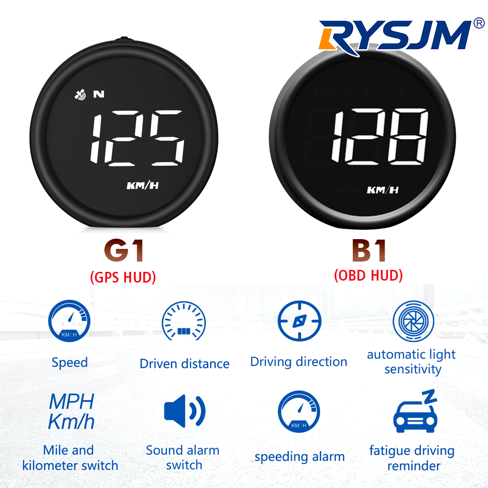 G1 GPS HUD y B1 OBD2, Computad - Anemometer Wind Speed reseña y precio