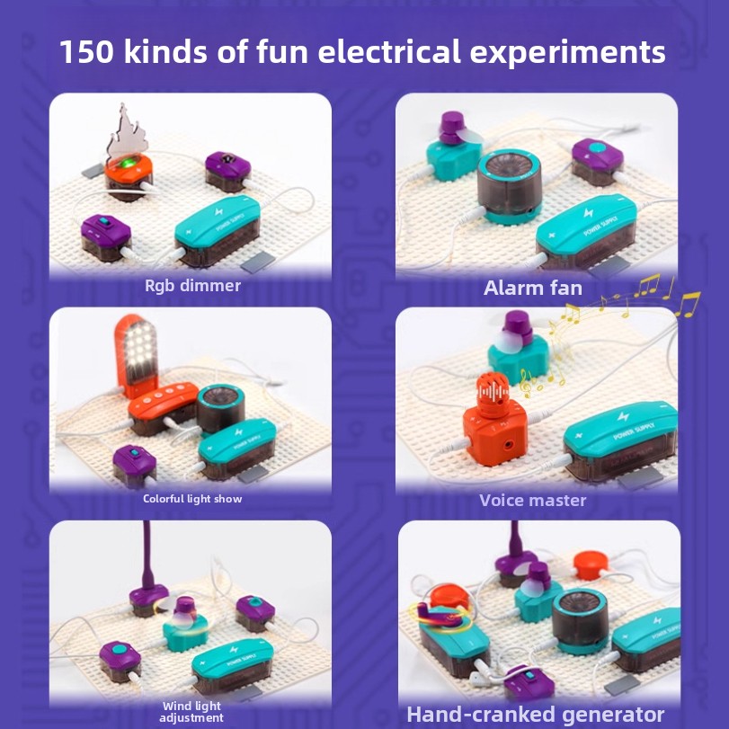 Experimento de circuito, bloqu - Science Toys Diy reseña y precio