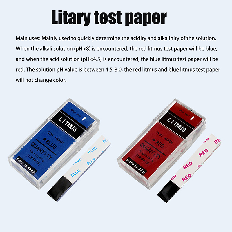 100 Tiras/Caja, Tiras de Prueb - Ph Strip Test reseña y precio