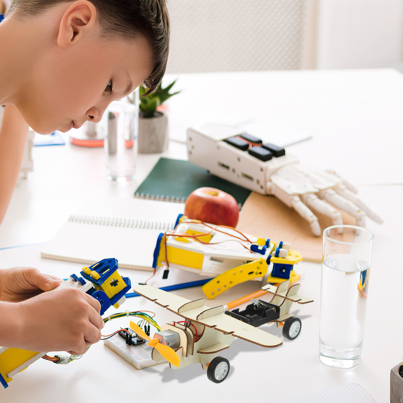 1 Set de Avión Planeador de Ma - Science Toys Diy reseña y precio