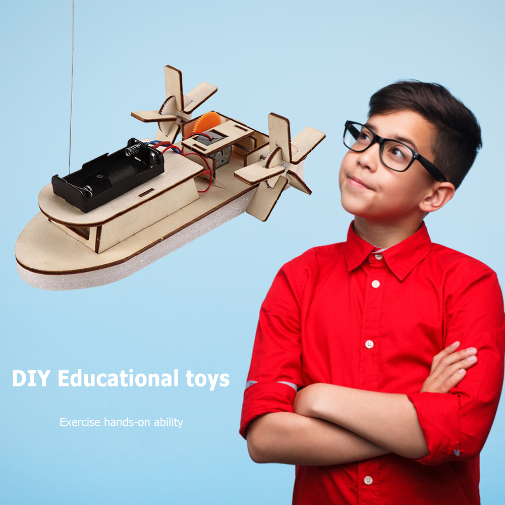 Modelo de barco DIY, juguetes  - Science Max reseña y precio