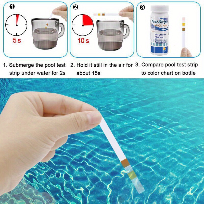 Tiras reactivas de PH de cloro - Ph Strip Test reseña y precio