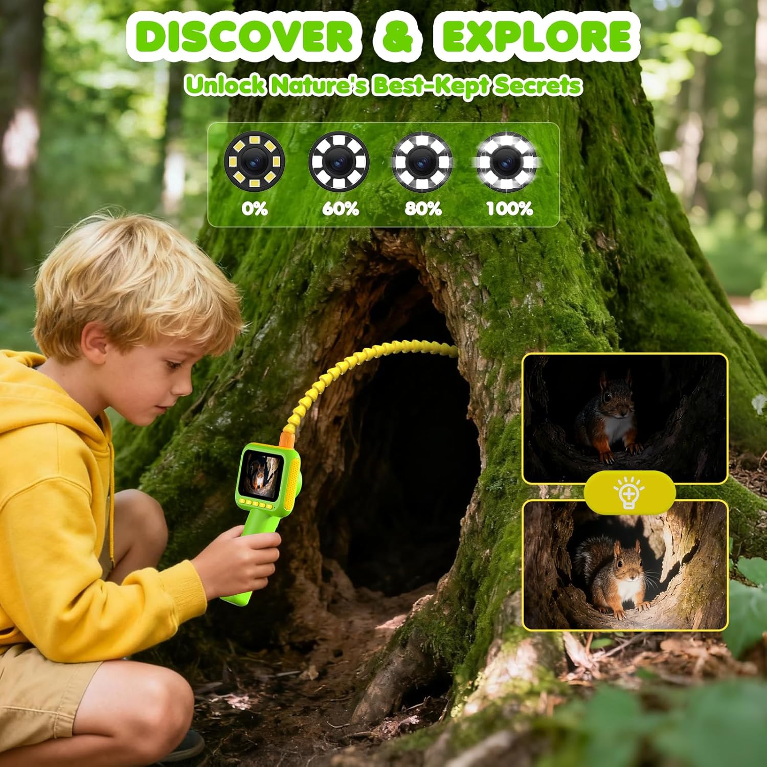 Endoscopio para Niños, Cámara  - Science Kit reseña y precio