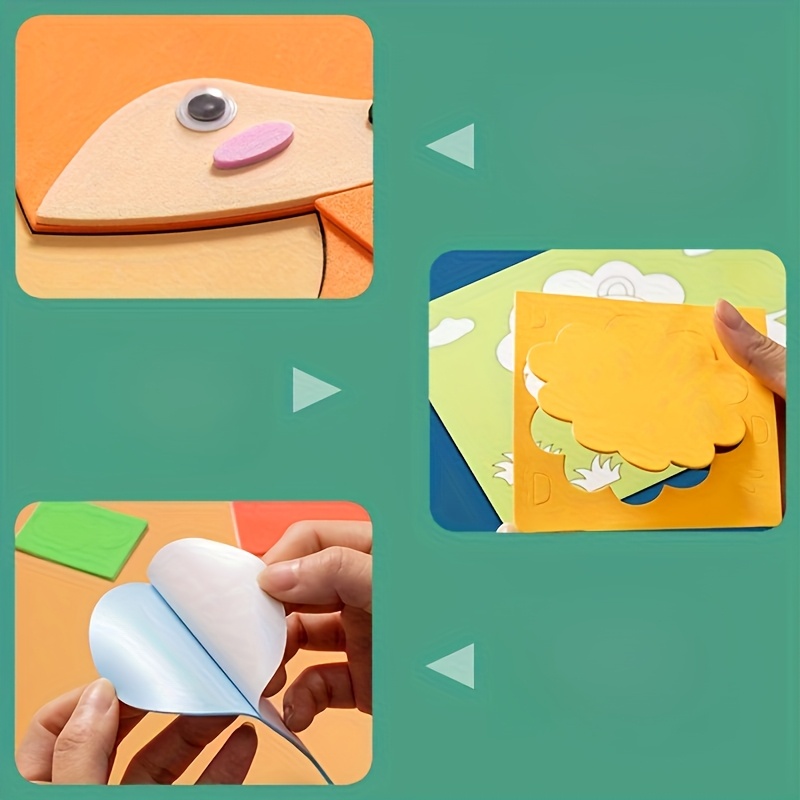 Pegatinas 3D para Niños, Desec - Science Toys Diy reseña y precio