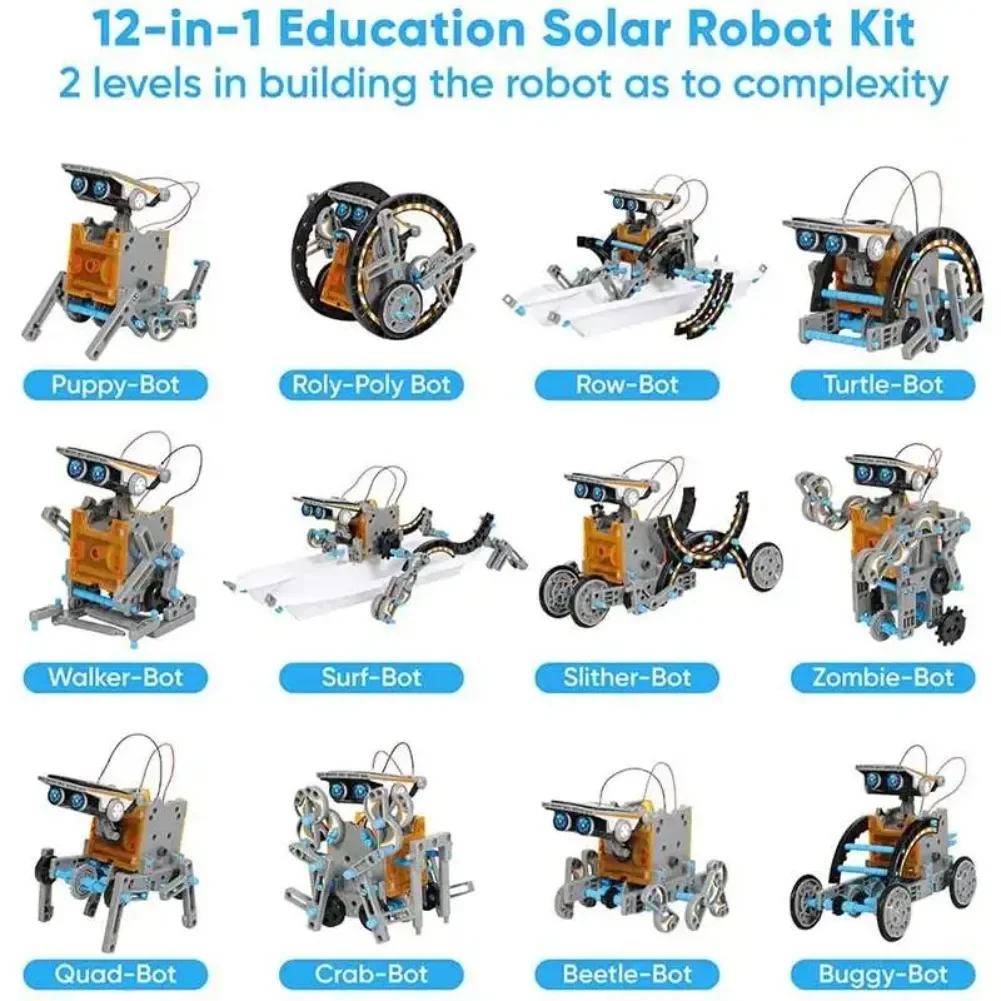 Kit de ciencia Robot con energ - Science Toys Diy reseña y precio